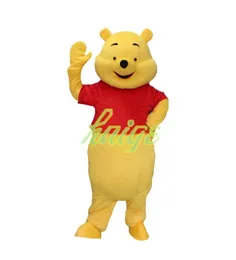 Animasyon Doğum Günü Partisi Bear Mascot Costume Cadılar Bayramı Fantezi Dress6766309