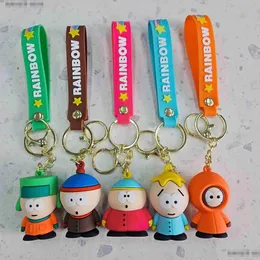 Party Favor Keychain Jiazhi Animation South Park Decay Pendant Bag Handmade Drop Delivery Home Garden Festive Supplies Event Dh16i