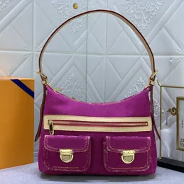 Tasarımcı Vintage Çanta Çanta Fermuar Kapatma Eski Çiçek Moda Mektupları Mandal Millet Gerçek Deri S Tasarımcı Çantalar Tuzak Kadınlar Küçük Tote Lüks Çantalar Cüzdan