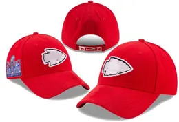 Kansas City Super Bowl 58. Şampiyonlar Yan Yama Snapback Hat Siyah Kırmızı Snapbacks Ayarlanabilir Karışım Eşleştirme Siparişi Tüm Kapaklar