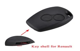 2Buttons استبدال مفتاح السيارة Shell لـ Renault Duster Clio Dacia 3 Twingo Logan Sandero Modus Case بدون Blade6939482