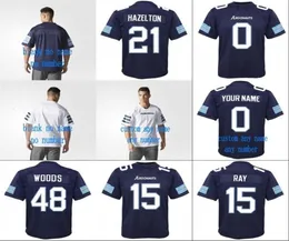 Mit 2018 Nuovo stile Toronto Argonauts 15 Ricky Ray 48 Bear Woods 21 Hazelton Uomo Donna Gioventù 100 Calcio personalizzato cucito 1486857