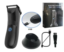 Epacket corpo de volta máquina de barbear navalha elétrica aparador de barba cabeça trimer barbear para homens masculino barbeador elétrico cabelo bodygroom facia3160469