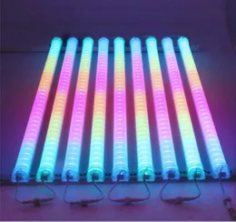 LED Neon Bar 1M DC24V DMX512 RGB LED Digital Tubeled Tube RGB Color Waterproof för Building Bridge Decoration5130198