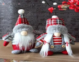 DHL fast Gnome Christmas стоящая безликая кукла украшения для украшения дома Рождество Новый год B07165234864