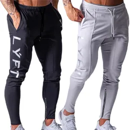 Runn Man Pants Sport Cacul Slim Tight Jogger Gym Spery oddychające oddychające spodnie dresowe moda
