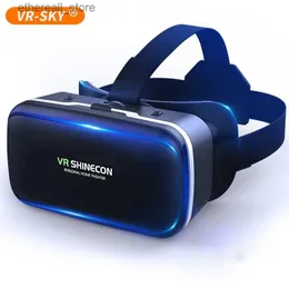 Dispositivos VR/AR VR Realidade Virtual Óculos 3D Caso Capacete G04 VR Adequado para iOS Android 4.7-6.5 polegadas Smartphones Q240306