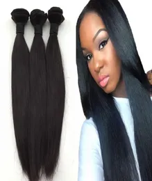 12A Brazilian Hair Straight Human Hair Weave 10pcslot PeruvianMalaysianIndian Bundles 100 Unprocessed Remy hair Wave2969509