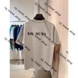 Balanciaga Shirt Newbalace Belenciag Shirt Paris Coke Wave Sweatshirt Men Womens Style Short Sleeve Casual Shirts Top Loose New Balance574 Newbalances Tshirt 524