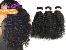 9A Wave Deep 3Bundles Brazilian Hish Hair Weaves 100 Extensions Human Hair Extensions Brazilian Hush Hair Bundles Wholes3030771