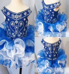 لطيف 2019 Cupcake Kids Dress Girls039 Mini Jaints Girls Pageant Off the Counter for Princess Italial Birthday Ball Downs R5080768