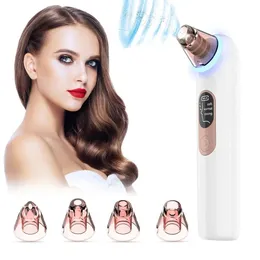 Blackhead Remover Pore Vacuum Electric Cleaner Acne White Heads Removal with 4 Suction 240228