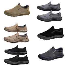 Scarpe da uomo, nuovo stile primaverile, scarpe pigre da un piede, scarpe comode e traspiranti per la protezione del lavoro, tendenza da uomo, suole morbide, scarpe sportive e per il tempo libero buone scarpe 39 a111