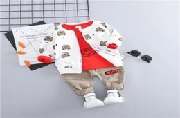 hylkidhuose幼児幼児服スーツ男の子の女の子の服セットコートTシャツパンツ子供たち