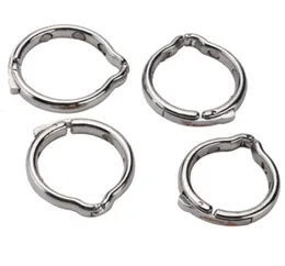 Manlig justerbar ring rostfritt stål magnetisk penis kuk impotens erektionshjälp A0989769880
