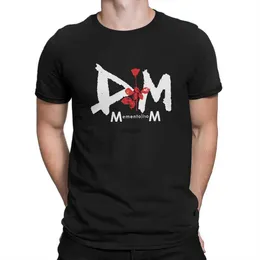 Męskie T-shirty zespół muzyczny depeche fajny tryb dm t-shirt moda męskie tee letnie ubranie poliestrowa koszulka o-dół