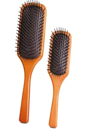 Pędzel do pędzla do pędzla powietrza fryzjerska masaż drewna pędzle do włosów Brosse Club Hiqh Jakość prosta włosy Curly Coman Massager 2 Style1304080