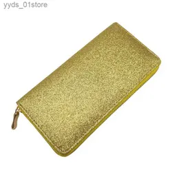 Money Clips KANDRA 2019 New Gold Silver Sparkling Glitter Wallets Sequins Looking Various MultiColors PU Leather Women Wallet Wholesale L240306