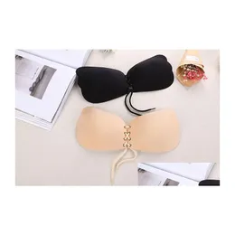 Rilievo del seno Nuovo Arrivo Ali di Farfalla Reggiseno Invisibile Autoadesiva Sile Reggiseni Pushup Per Le Donne A B C D Consegna di Goccia Salute Bellezza Breas Dhzt7