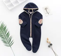 2021 estate del bambino delle ragazze dei ragazzi pagliaccetto del bambino infantile tuta per bambini panno abiti casual in cotone cappello per bambini Clothes270V7610152