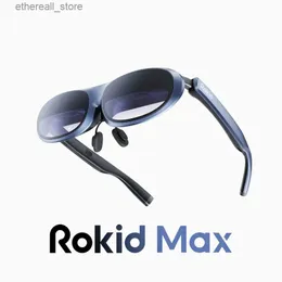 VR/AR Devices Rokid Max AR Glasses Micro OLED 215 Max Screen View for iPhone 15 Pro Max Switch PS5 Xbox PC VR Integrated 3D Smart Glasses Q240306