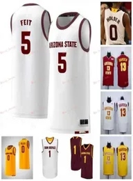 Stitched Custom 15 John Olmsted 2 Rob Edwards 20 Khalid Thomas 21 Jack Roggin 22 Andre Allen Arizona State Sun Devils College Yout8831692