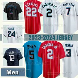 2 Jazz Chisholm Jr. Jersey 7 Tim Anderson Baseball 22 Sandy Alcantara 12 Jesus Sanchez 1 Nick Gordon Eury Perez Jesus Luzardo Edward Cabrera Jake Mesa Jonah Bride Bride