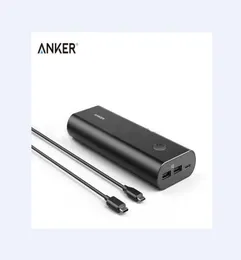 Anker PowerCore 20100mAh Power Bank Quick Charge 5V6A 30W PowerIQ Battery Pack 24A Powerbank USB Charger for Phone tablets9843550