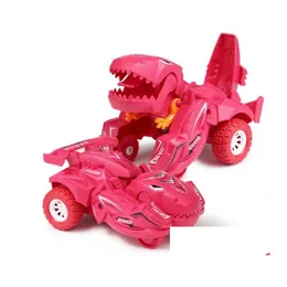Diecast Model Cars Jurassic World Toys Dinosauri Park Bambini karting suit to dinosaure toy rex transfer