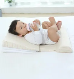 Pillow Born Baby Sleep Anti Spit Milk Crib Cot Positioning Wedge AntiReflux Cushion Cotton Pad Mat6069617