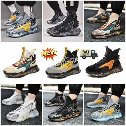 Buty sportowe Gai Outdoor Men Buty Sports Sports Ins-Slip On-Wear Trenings Buty Sneaker Soft Comfort Ventilate High Platform