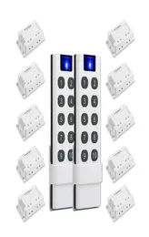 Interruptor universal de controle remoto sem fio, 433mhz, ac 220v, 10amp, 1ch, receptor e relé rf, transmissor para lâmpada ledlightfan, smart home2604779