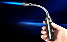 Windproof BBQ Kitchen Lighter Cooking Long Strip Igniter Jet Spray Gun Jewelry Welding Cigar Torch Lighters Metal Gas Butane Light8451978