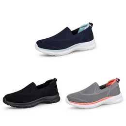 Spring New Comfortable Soft Sole One Step Step Step Fit for Women Shoes in Large Size Middle Age Strong running Shoes for Men Shoes GAI 022