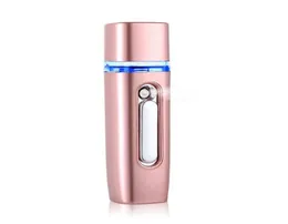 Uppladdningsbar bärbar ansiktsångare 2800mA Power Bank Ultrasonic Nano Meter Spray Water Sprayer Electric Beauty Instrument2891160