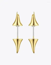 Ohrstecker ENFASHION Rose Dornen Für Frauen Gold Farbe Kleine Bramble Spike Ohrringe Modeschmuck Pendientes Mujer E11232421205