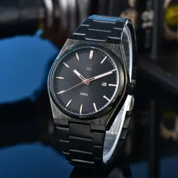 2024 Top Marke Tissoity Armbanduhren Männer Frauen Uhren Drei Nadeln Quarzuhr 1853 Luxus Armbanduhr Stahlband Mode PRX Designer Uhren Armband TI001