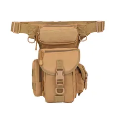 Mężczyźni Waterproof Oxford Military Drop Fanny Pack Motorcycle nogi Bag Moto Tactical Akcesoria7700560