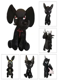 Killstar Devil Doll Stuffed Toy Black Pentagram Rabbit Elephant Hydra Anubis Plush Doll presenter för barn Kid LJ2011267309691