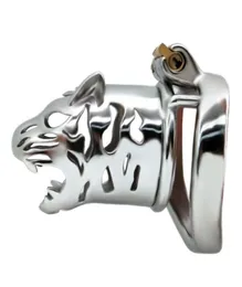 Massage Frrk Tiger Cage Penis Ring Ring Device Copper Lock Cylinder Sex Toy للرجال يرتدون الخصيتين على منتجات COCK البالغة 4024560