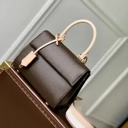 10A أعلى جودة مصمم حقيبة نساء Luxurys الكتف Crossbody حقيبة جلدية حقيقية محفظة القابض حقيبة Cluny BB أكياس قماش ملون حزام sacoche محفظة M42738