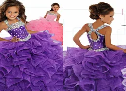 Little Girl039S Pageant Dresses Party Birthday 2019 Toddler Kids Walk Wear Ball Beads Teen Kids Size 5 7 98630082