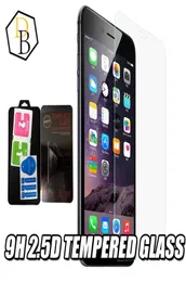 Dla iPhone 12 Mini 11 Pro XS Max Xr Temperted Glass Wysoka jakość ochraniacza ekranu Clear Widok Temper Glass 9H 25d Anticratch4518877