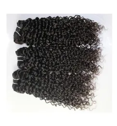 Brazylijskie włosy Peruwiańskie indyjskie malezyjskie jerry curly fryzury 3 pakiety działki 100 nieprzetworzone tanie peruwiańskie tkanie włosów 9a 577166480233