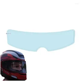 Caschi da moto Visiera antiappannamento Casco da bici Pellicola trasparente antipioggia Lente Resistente rivestimento nano Accessori adesivi Consegna di goccia Dhgys