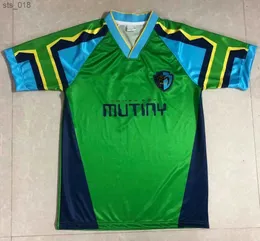 قمصان كرة القدم Tampa Bay Mutiny Retro Soccer Jersey Home Valderrama Hejduk Lassiter Vintage Classic Shirth240306