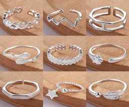Knuckle Finger Ring Open Bohemia Beach Toe Pierścienie dla kobiet akcesoria stóp Anilos Mjer Bague Femme 2020 Retro Jewelry Bijoux Q078103379