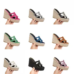 women designer Teibute Platfrom Sandals Leather Calfskin high heels Tributes Mules womens high heels slippers