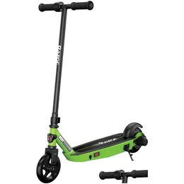 Andra skoter Black Label E90 Electric Scooter för barn i åldrarna 8 och upp till 120 kg 10 km / h 40 minuters körtid 90W Power High-Torque Dr Dhuzl