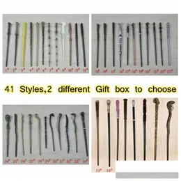 Andra modetillbehör 41 Styles Magic Wand Pvc harts Magical Wands Creative Cosplay Game Toys Cyz3183 Drop Delivery DHT4X